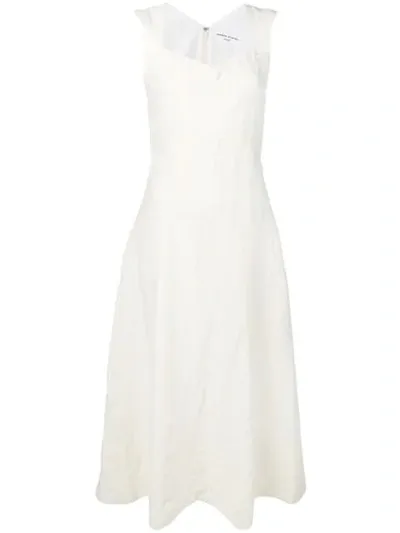 Sonia Rykiel Flared Long Dress In White