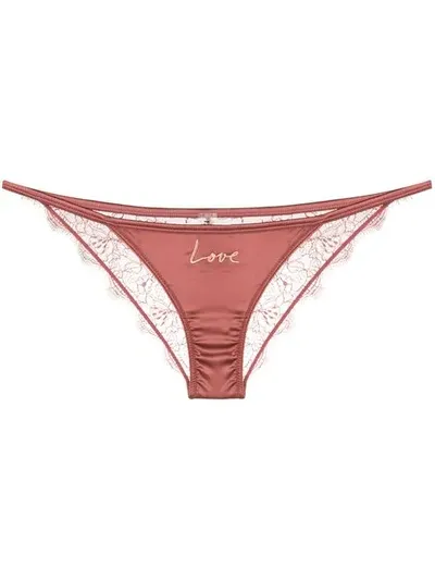 Love Stories Love Briefs In Pink