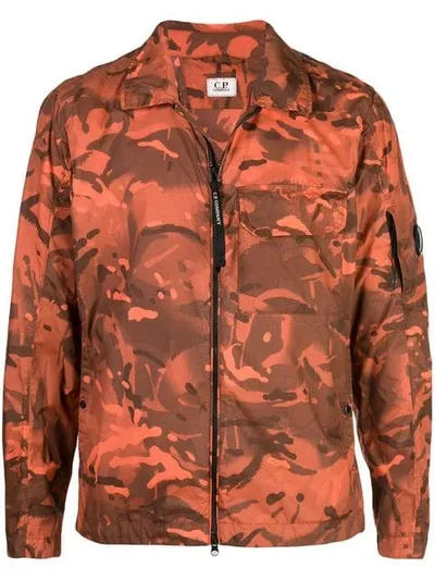 C.p. Company Red Camo Jacket