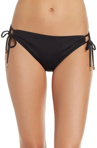 La Blanca Island Goddess Hipster Bikini Bottoms In Black