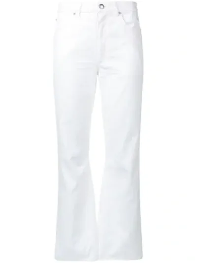 Sonia Rykiel Bootcut Jeans In White