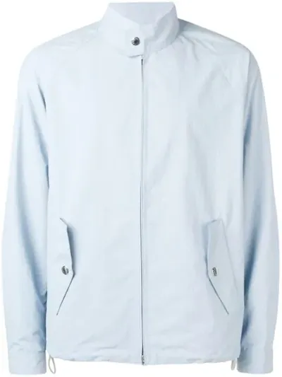 Mackintosh Oversized Bomber Jacket In Blue