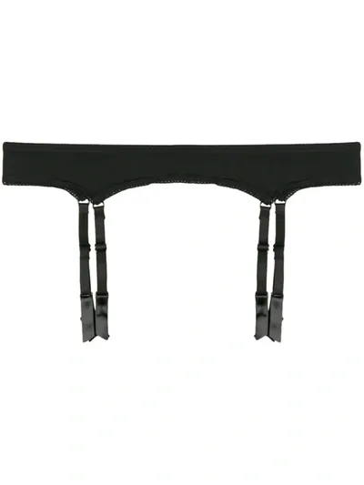 Maison Close Le Petit Secret Garter Belt In Black