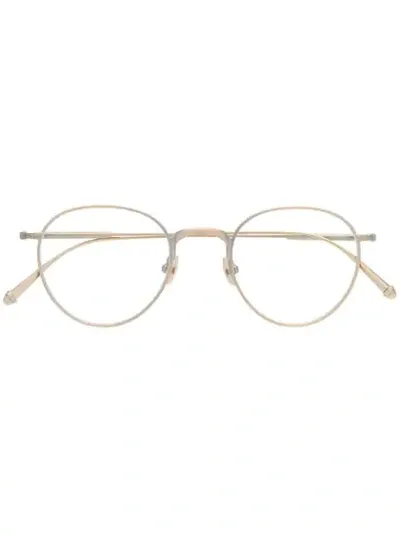 Matsuda Round Frame Glasses - Gold