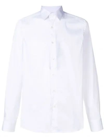 Canali Classic Shirt In White