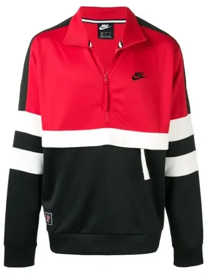 Nike Air Jacket In Red