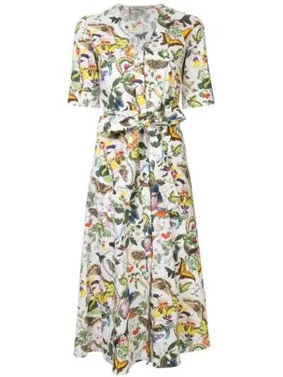 Mary Katrantzou Jay Jay Dress In White