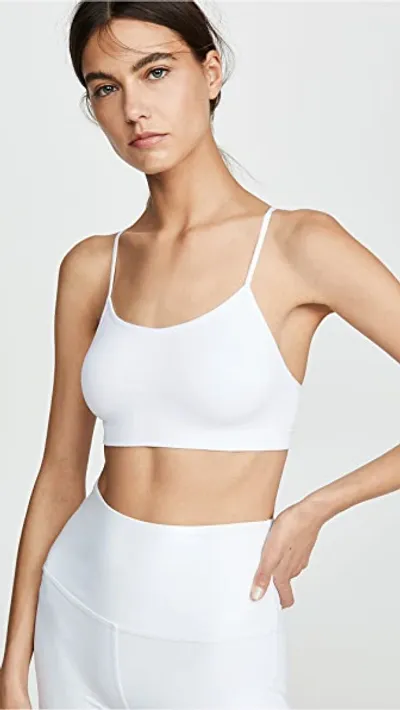 Splits59 Loren Seamless Low Impact Bra Top In White