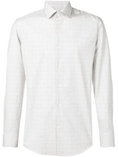 Hugo Boss Longsleeved Shirt In White