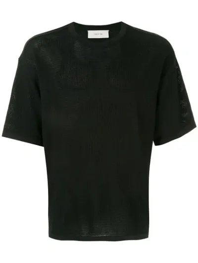 Cerruti 1881 Boxy-fit T-shirt In Black