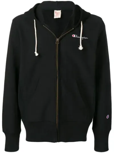 Champion Kapuzenjacke Mit Logo In Black