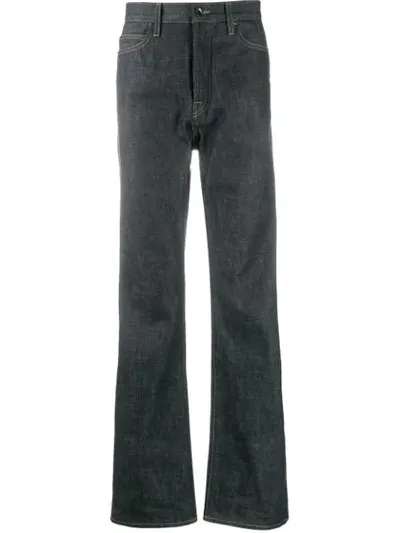 Rick Owens Drkshdw Straight Leg Denim Trousers In Blue