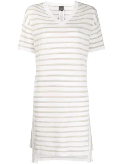 Lorena Antoniazzi T-shirt Dress In White