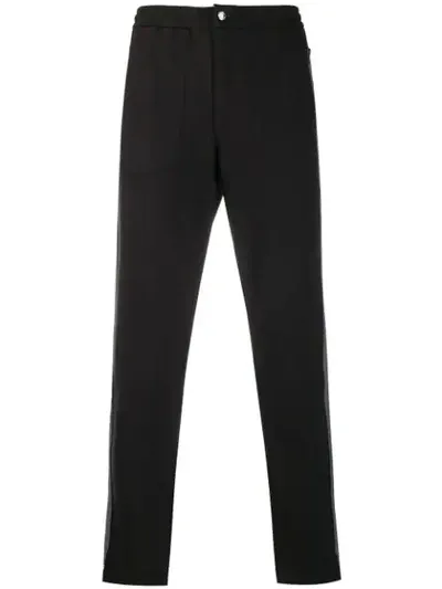 Michael Kors Straight-leg Track Pants In Black