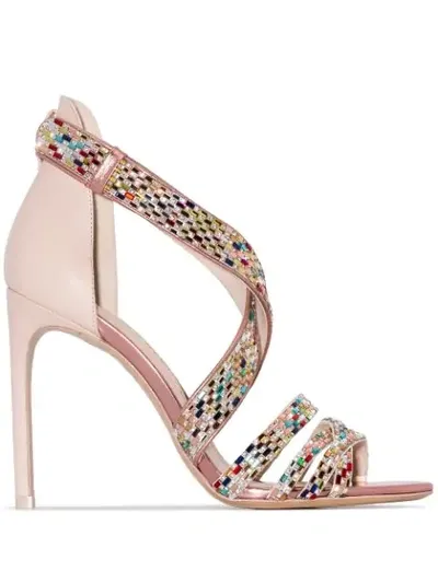 Sophia Webster Women's Danae 100 Embellished High-heel Sandals In Pink