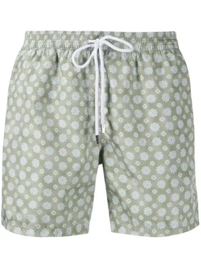 Barba Swimming Shorts In Green