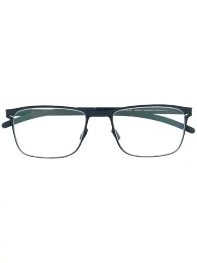 Mykita Henning Square Frame Glasses In Blue