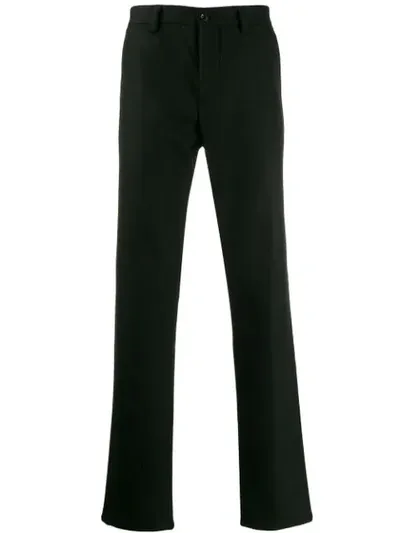 Maison Margiela Tailored Wool Trousers In Black