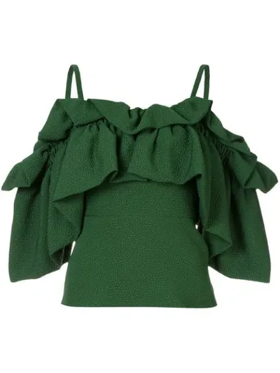 Edeline Lee Valence Top In Green