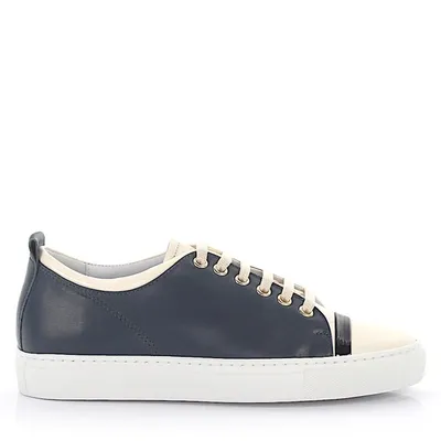 Lanvin Lace Up Shoes In Blue