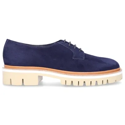 Santoni Flat Shoes Blue