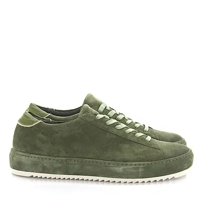 Philippe Model Leather Sneakers In Green