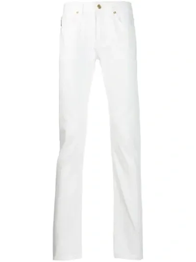 Versace Straight-leg Jeans In White