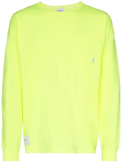 Wtaps Worf Long-sleeve T-shirt In Yellow