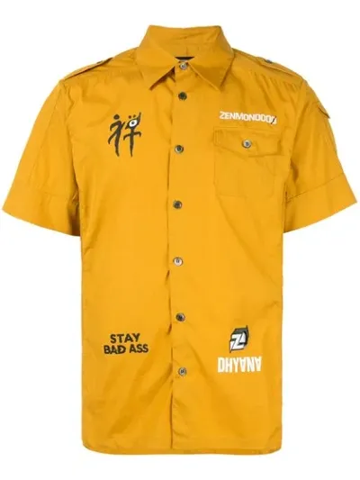 Undercover Zenmondoo Shirt In Yellow