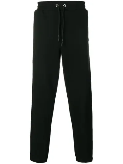 Mcq By Alexander Mcqueen Embroidered Logo Track Pants In Black