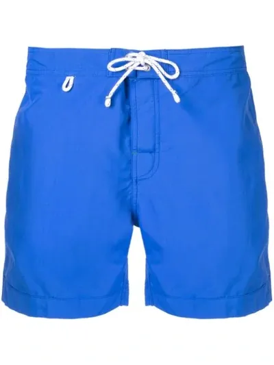 Cuisse De Grenouille Austral Swim Shorts In Blue