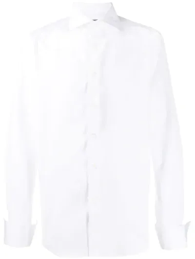 Canali Classic Shirt In White