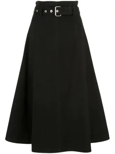 Proenza Schouler Moleskin Skirt In Black