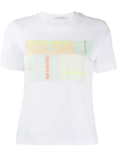 Calvin Klein Jeans Est.1978 Graphic-print T-shirt In White