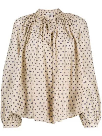 Forte Forte Vaniglia Blouse In Neutrals