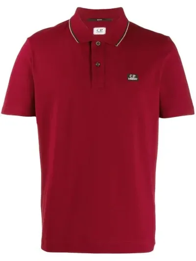 C.p. Company Klassisches Poloshirt In Red