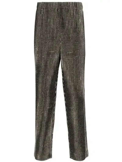 Issey Miyake Black Mc June Network Trousers