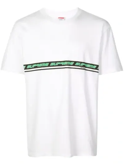 Supreme Logo T-shirt In White