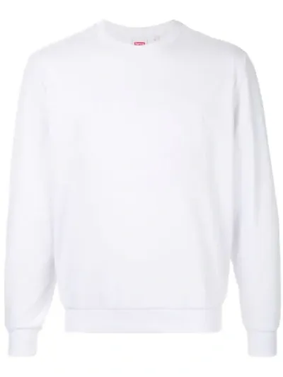 Supreme Logo Sweatshirt In White