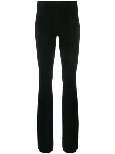 Drome Bootleg Trousers In Black