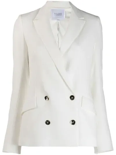 Galvan Jones Blazer In White