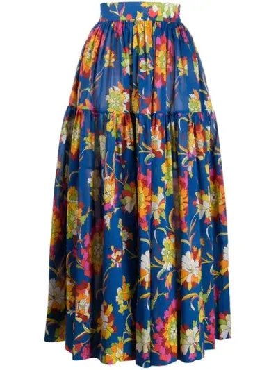 La Doublej La Double J X The Webster Oscar Skirt In Multicolor