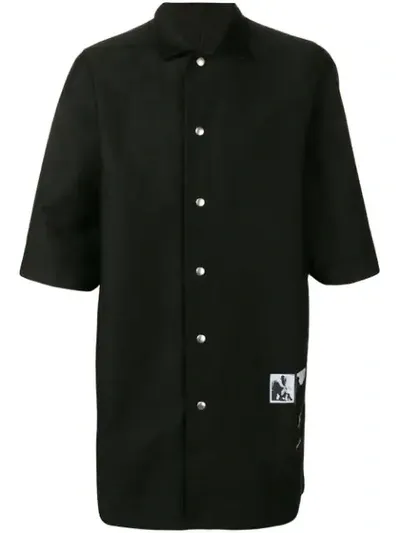 Rick Owens Drkshdw Magnum Shirt In Black