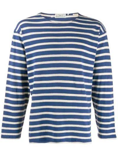 Levi's Striped Pattern Jumper In Blue