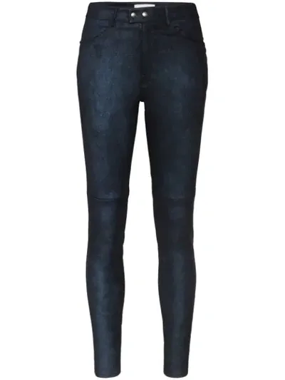 Faith Connexion Hoch Sitzende Skinny-hose In Blue