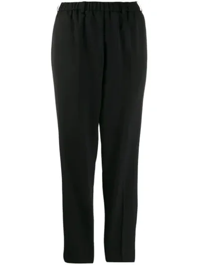 Forte Forte Straight-leg Trousers In Black