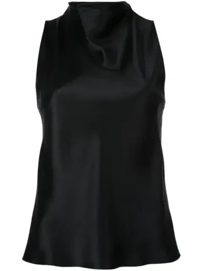 Cushnie Cowl Neck Top In Black