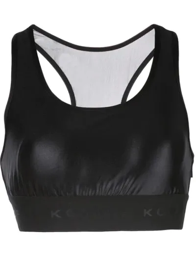 Koral Performance Racerback Sports Bra In Black