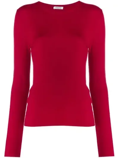 P.a.r.o.s.h Crew Neck Jumper In Red