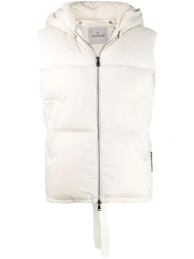 Moncler Gamble Gilet In White